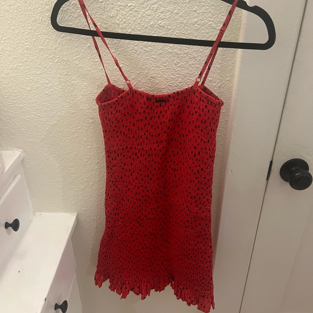 Billabong Red Polka Dot Dress